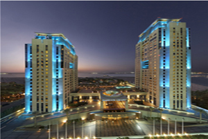 Дубай, оаэ - пятизвездочный роскошный отель хабто